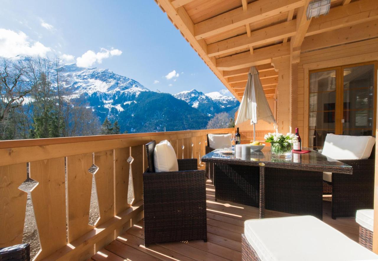 Panoramapark Soleil Chalet B Wengen Buitenkant foto