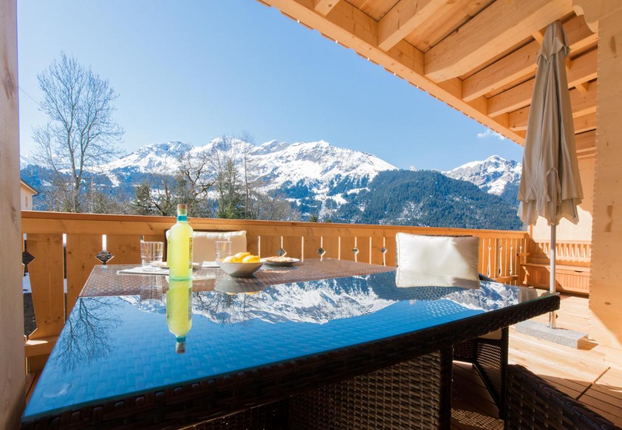 Panoramapark Soleil Chalet B Wengen Buitenkant foto