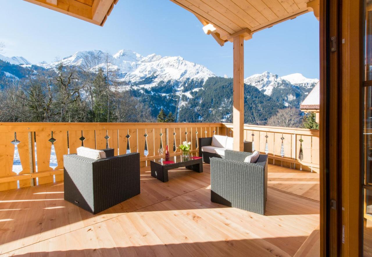 Panoramapark Soleil Chalet B Wengen Buitenkant foto