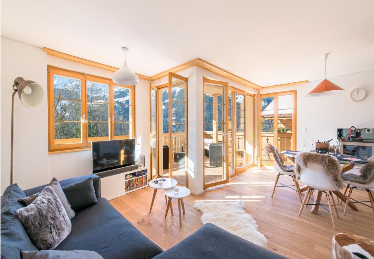 Panoramapark Soleil Chalet B Wengen Buitenkant foto