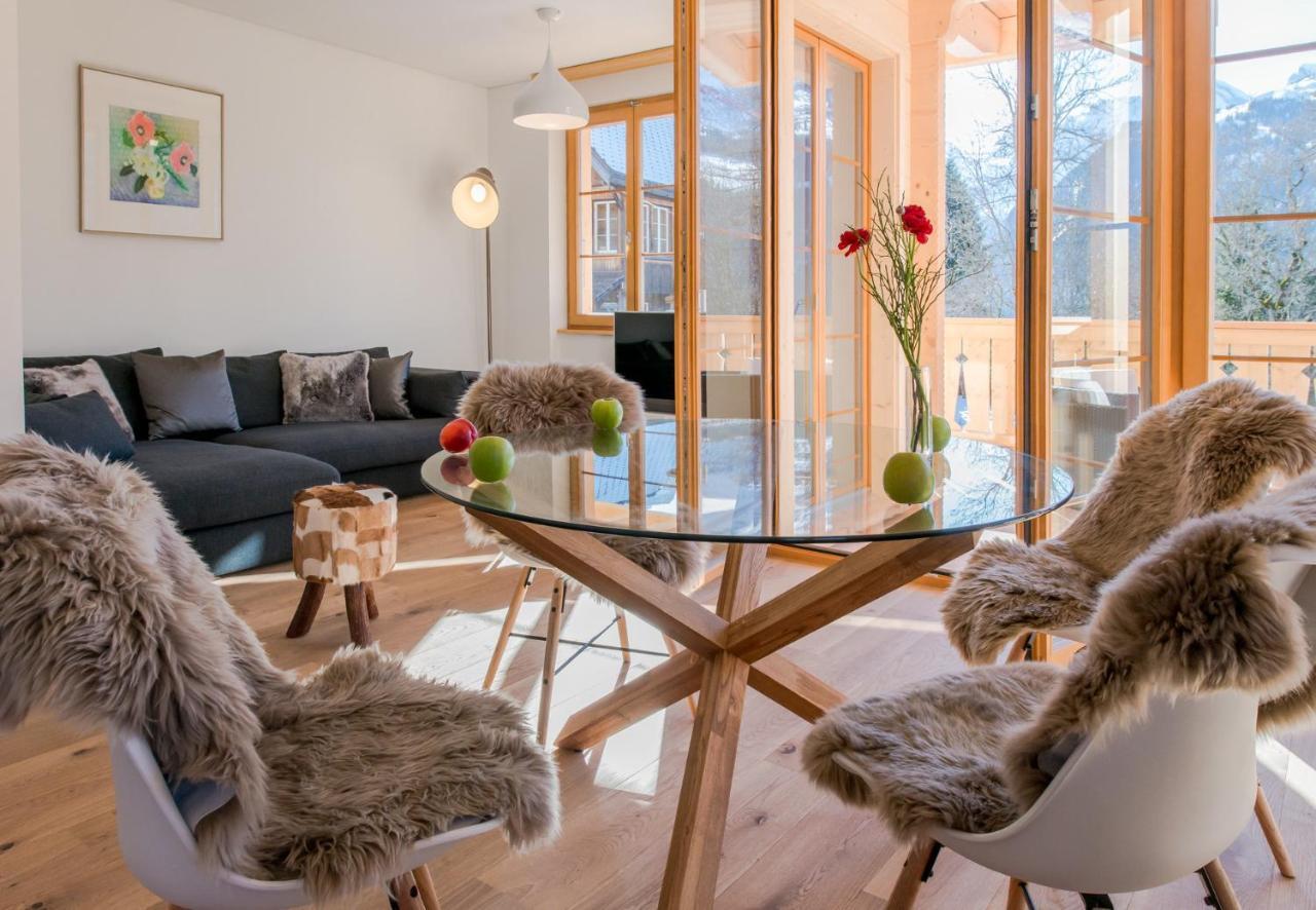Panoramapark Soleil Chalet B Wengen Buitenkant foto