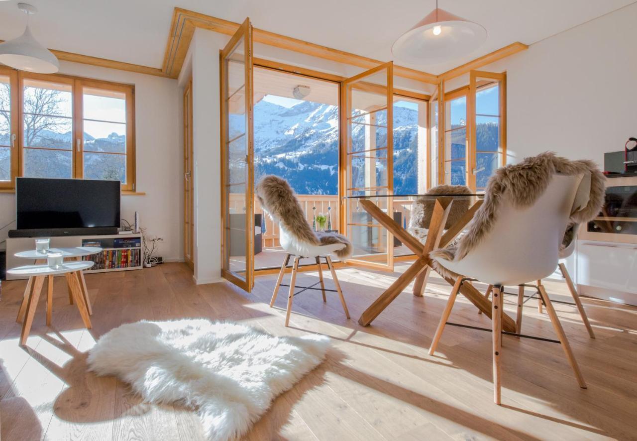Panoramapark Soleil Chalet B Wengen Buitenkant foto